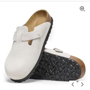 Birkenstock White Mules